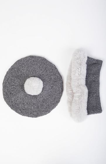 کلاه بره و رینگ بافت لبه خزه دار