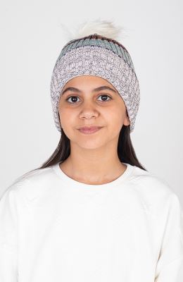 کلاه بافت رنگارنگ