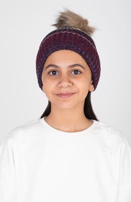 کلاه بافت رنگارنگ