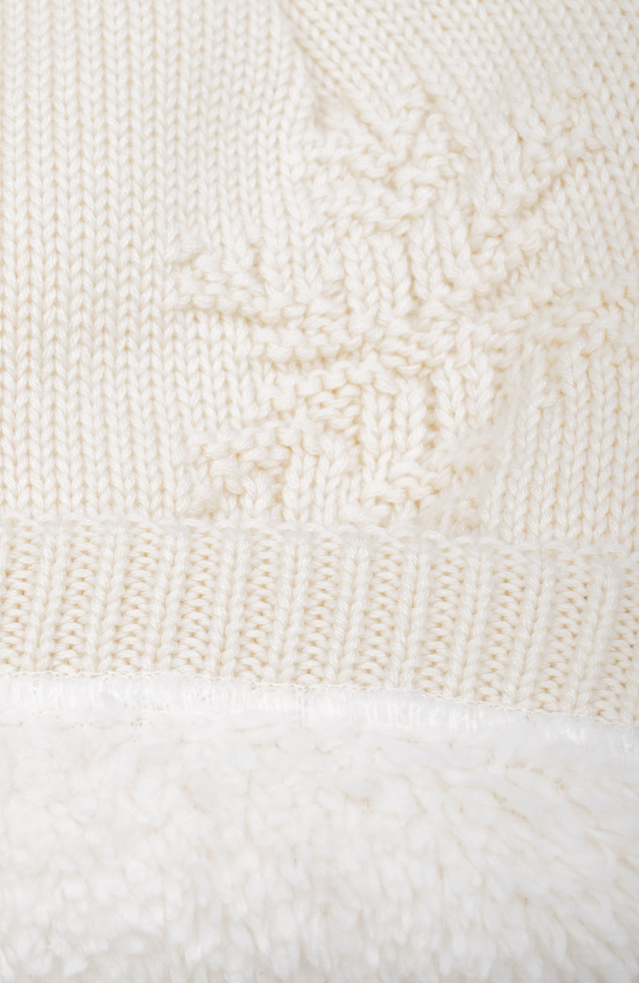 کلا و رینگ بافت با طرح دانه برف