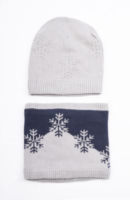 کلا و رینگ بافت با طرح دانه برف