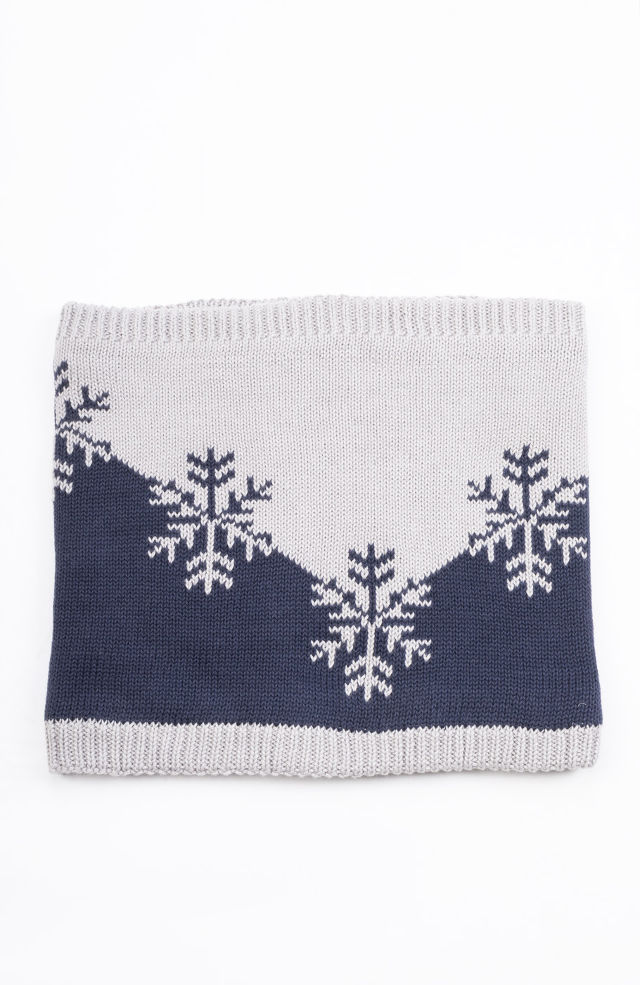 کلا و رینگ بافت با طرح دانه برف