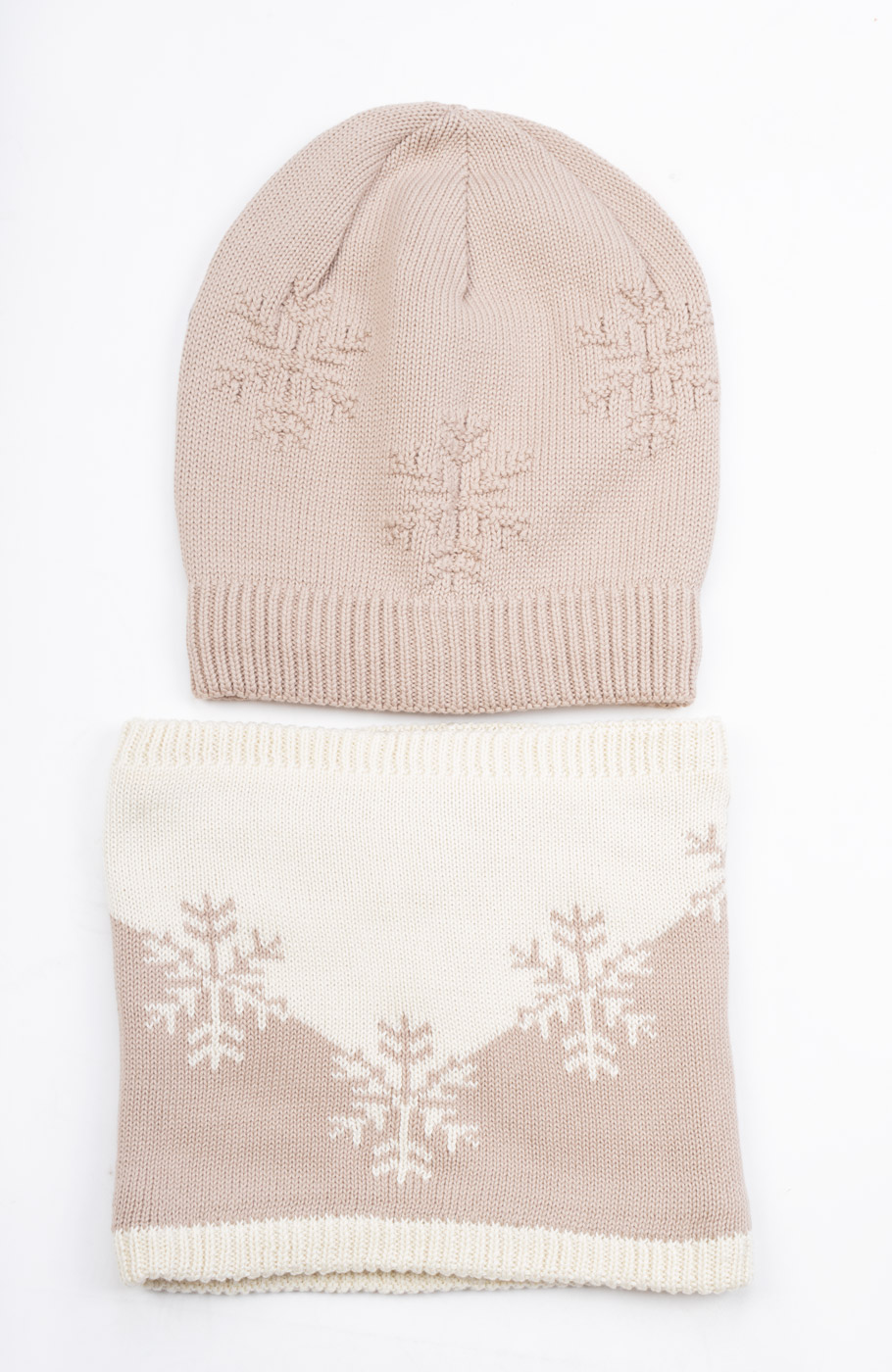 کلا و رینگ بافت با طرح دانه برف