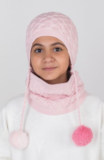 کلاه منگوله دار و رینگ بافت