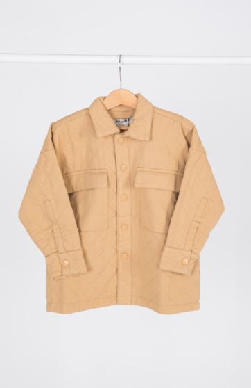 شکت کتان لاینر دار با طرح لوزی