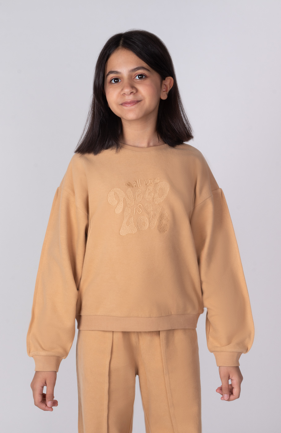 بلوز سلانیک آستین پینتاکس دار (ست با کد 10543)