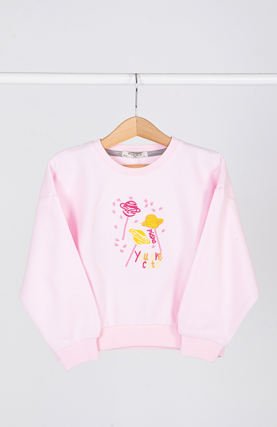 بلوز سلانیک آستین پینتاکس دار (ست با کد 10541)