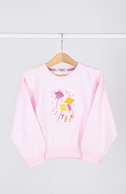 بلوز سلانیک آستین پینتاکس دار (ست با کد 10541)