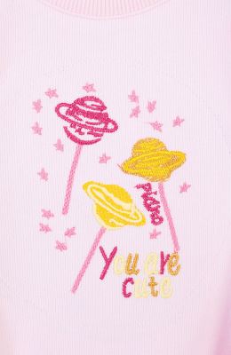 بلوز سلانیک آستین پینتاکس دار (ست با کد 10541)