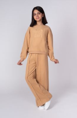 شلوار سلانیک بوت کات پینتاکس دار (ست با کد 10542)