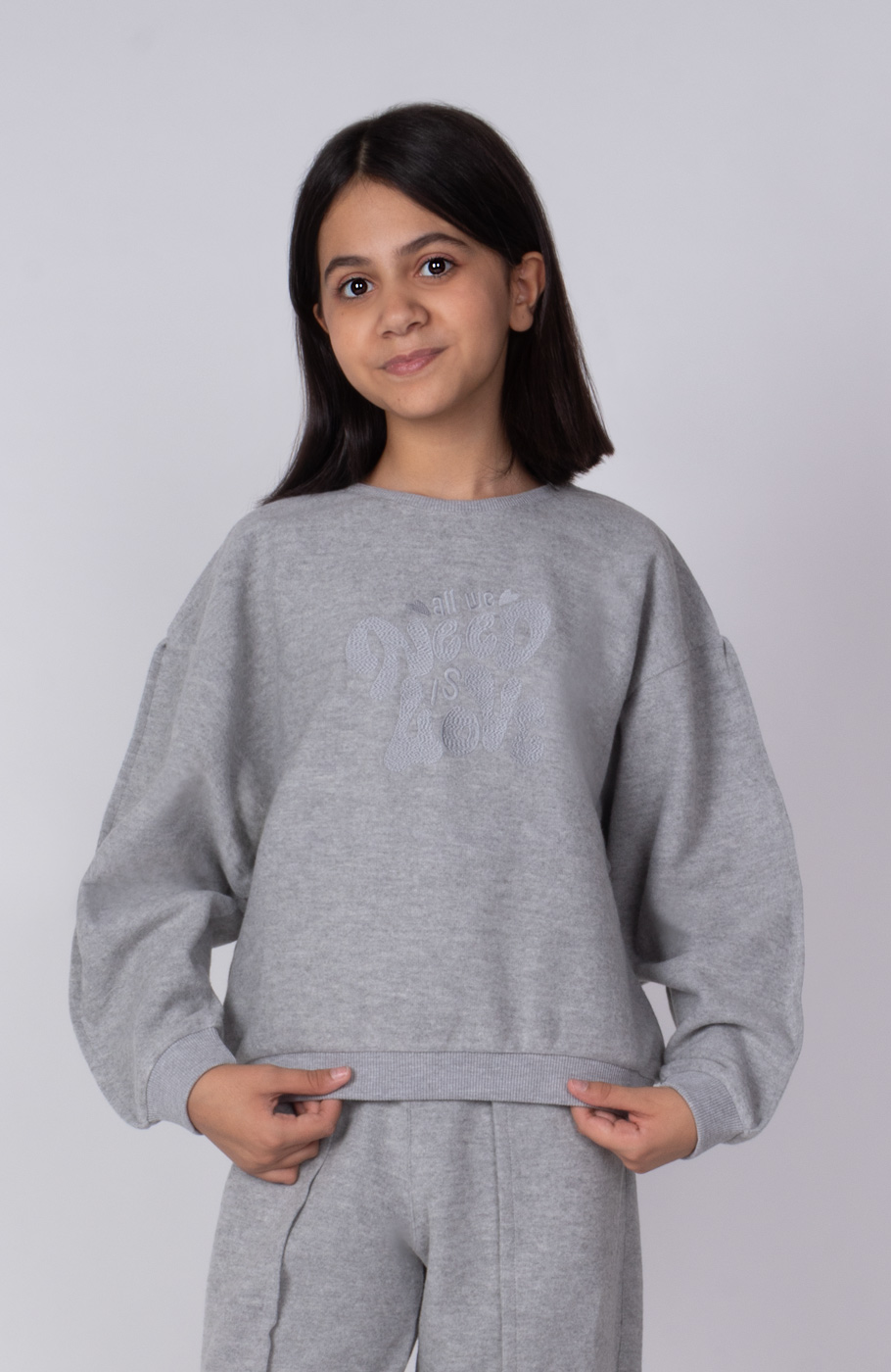 بلوز سلانیک آستین پینتاکس دار (ست با کد 10543)