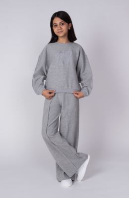 بلوز سلانیک آستین پینتاکس دار (ست با کد 10543)