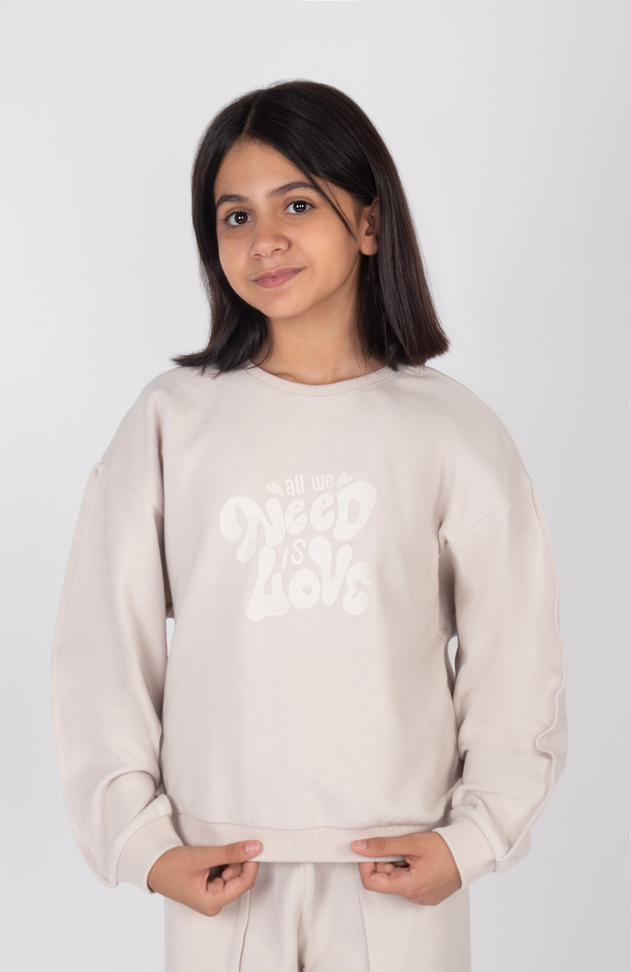 بلوز سلانیک آستین پینتاکس دار (ست با کد 10543)