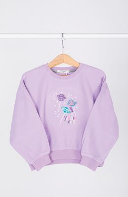 بلوز سلانیک آستین پینتاکس دار (ست با کد 10541)