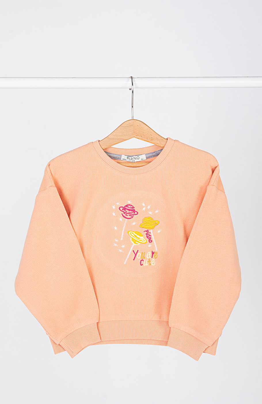 بلوز سلانیک آستین پینتاکس دار (ست با کد 10541)