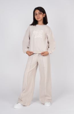 شلوار سلانیک بوت کات پینتاکس دار (ست با کد 10542)