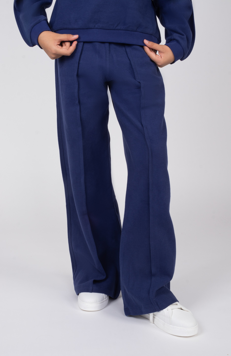 شلوار سلانیک بوت کات پینتاکس دار (ست با کد 10540)