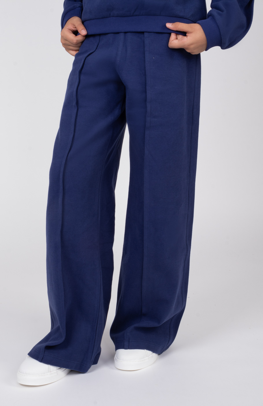 شلوار سلانیک بوت کات پینتاکس دار (ست با کد 10542)