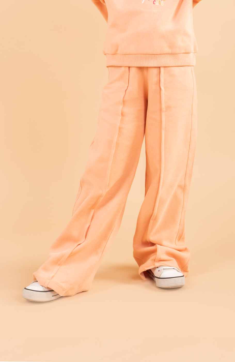 شلوار سلانیک بوت کات پینتاکس دار (ست با کد 10540)