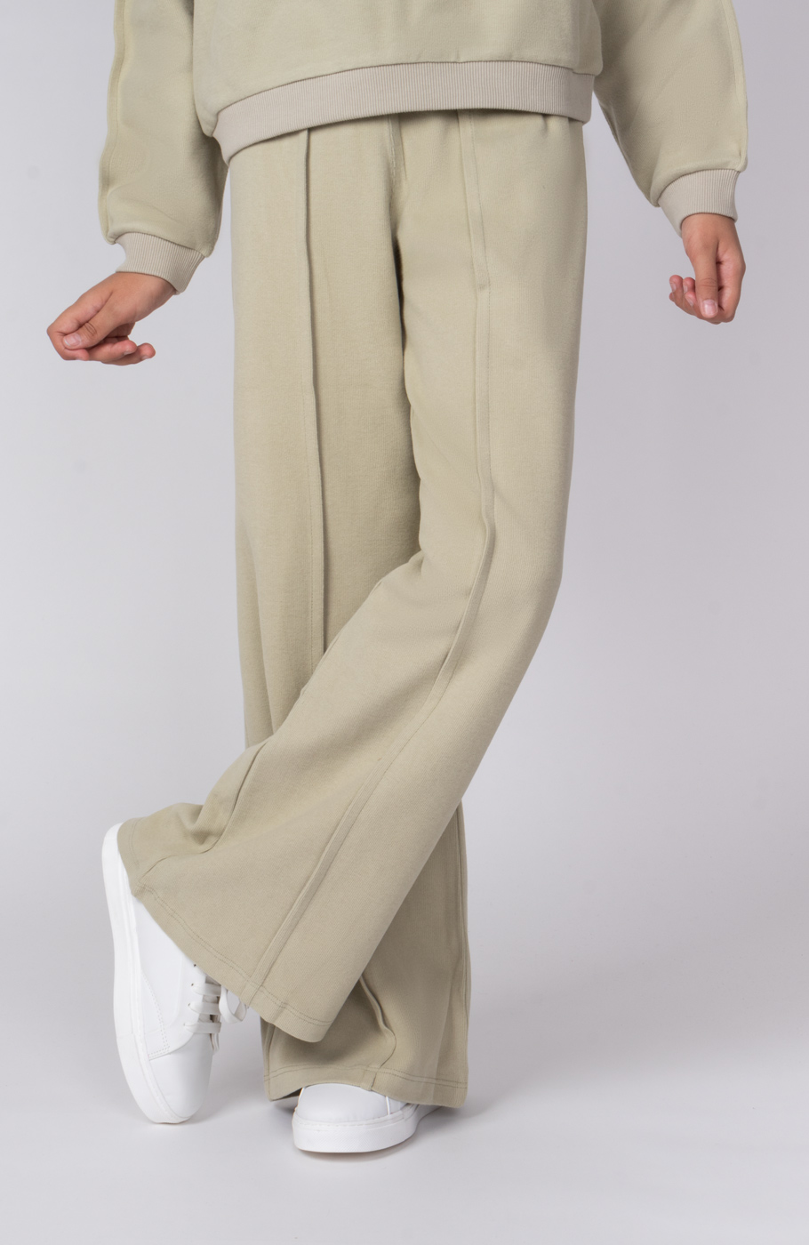 شلوار سلانیک بوت کات پینتاکس دار (ست با کد 10542)