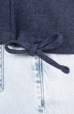 شومیز فلانل کج راه آستین بلند دمپا گت دار