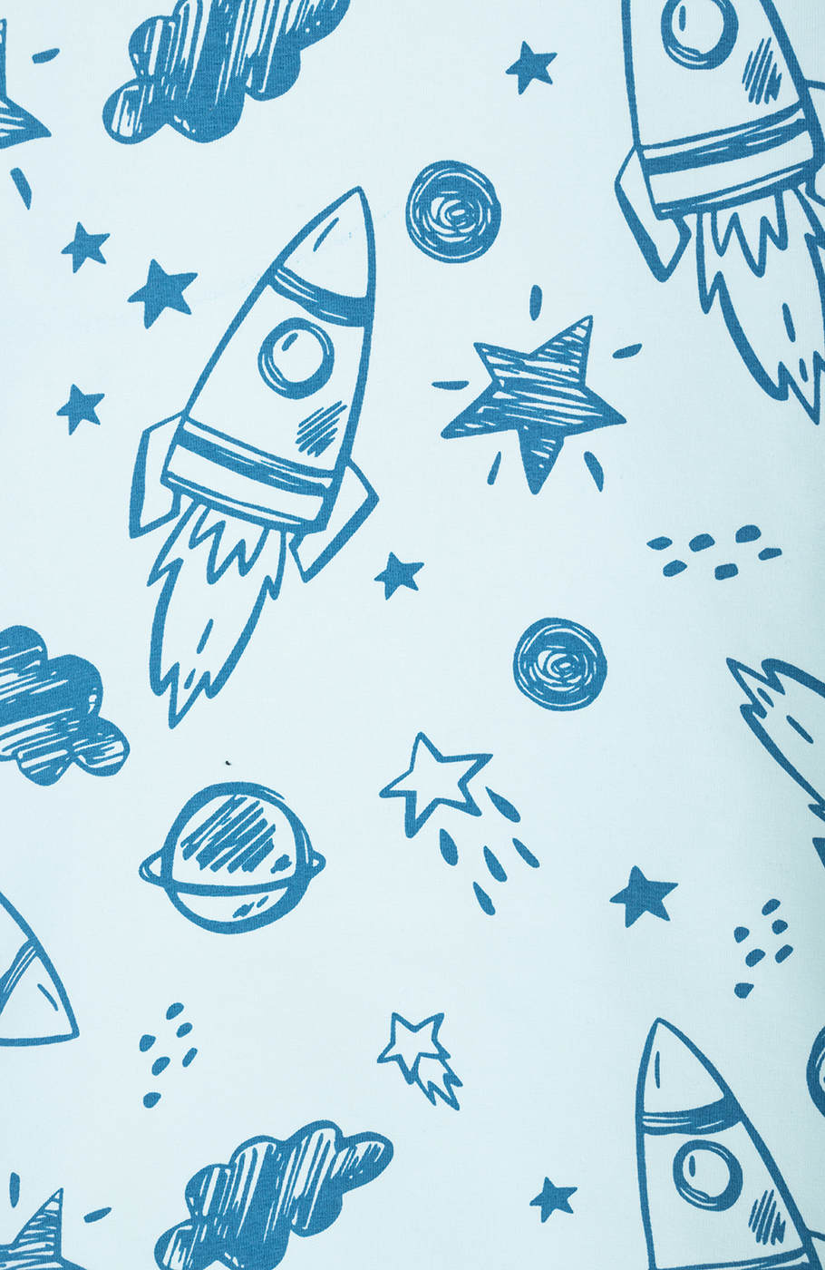 بلوز فاینریب آستین افتاده تمام چاپ