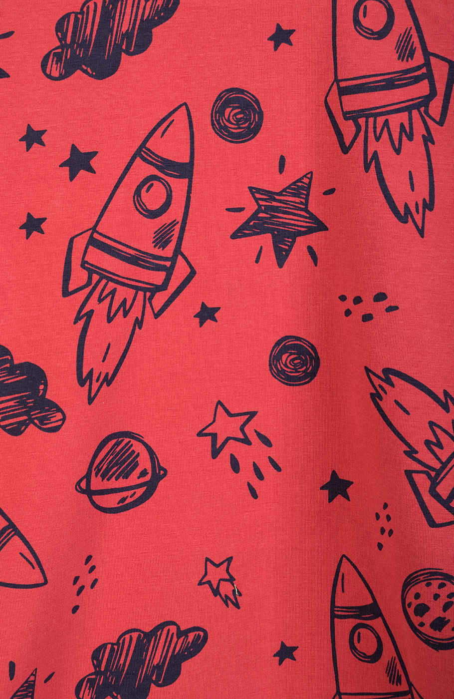 بلوز فاینریب آستین افتاده تمام چاپ