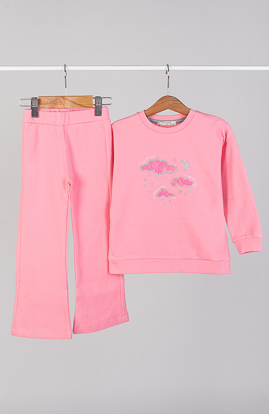 بلوز فاینریب دمپا گت دار (ست با کد 10551)