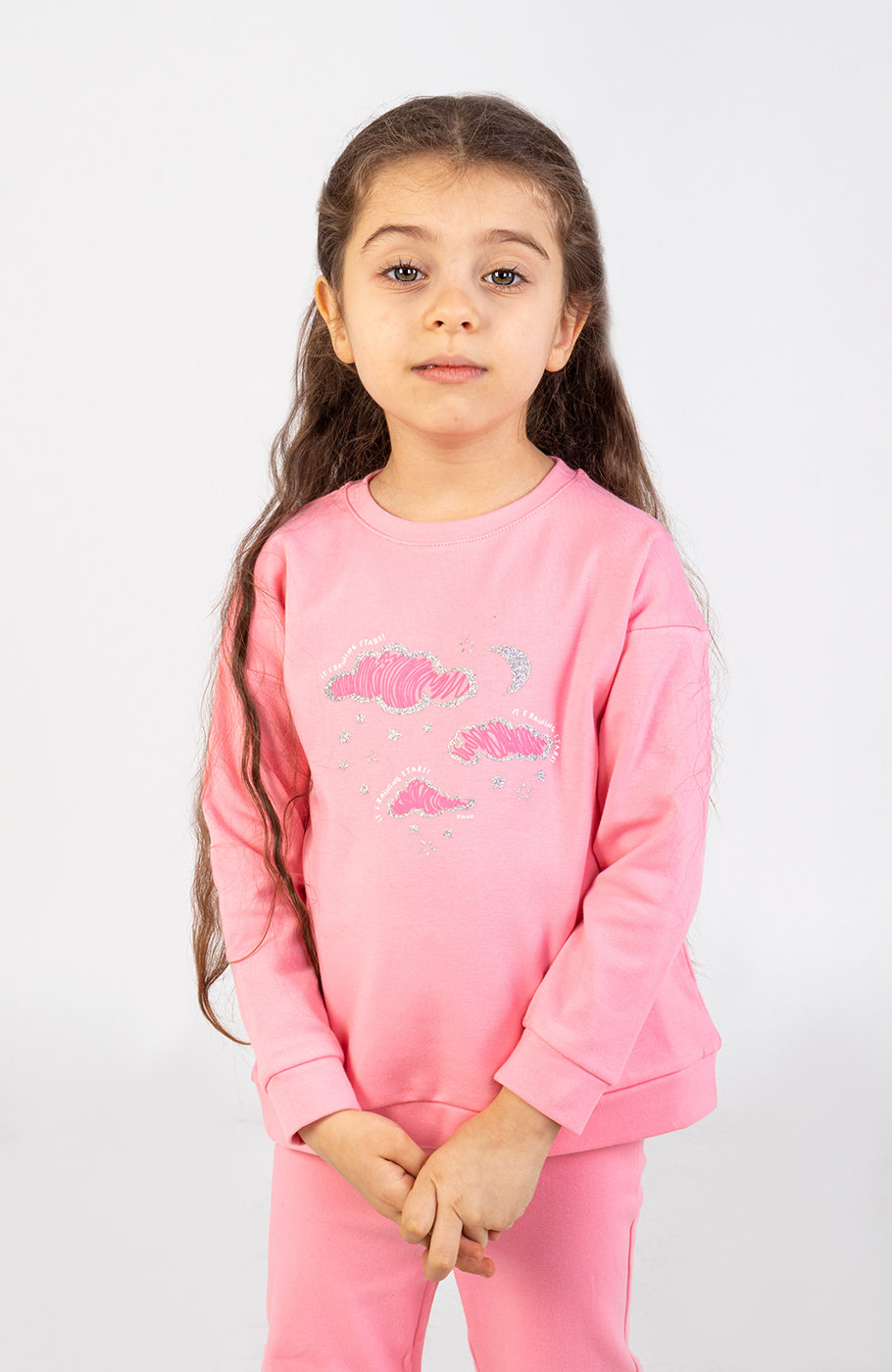 بلوز فاینریب دمپا گت دار (ست با کد 10551)