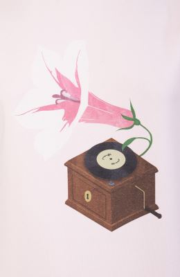 بلوز فاینریب آستین افتاده (ست با کد 10547)