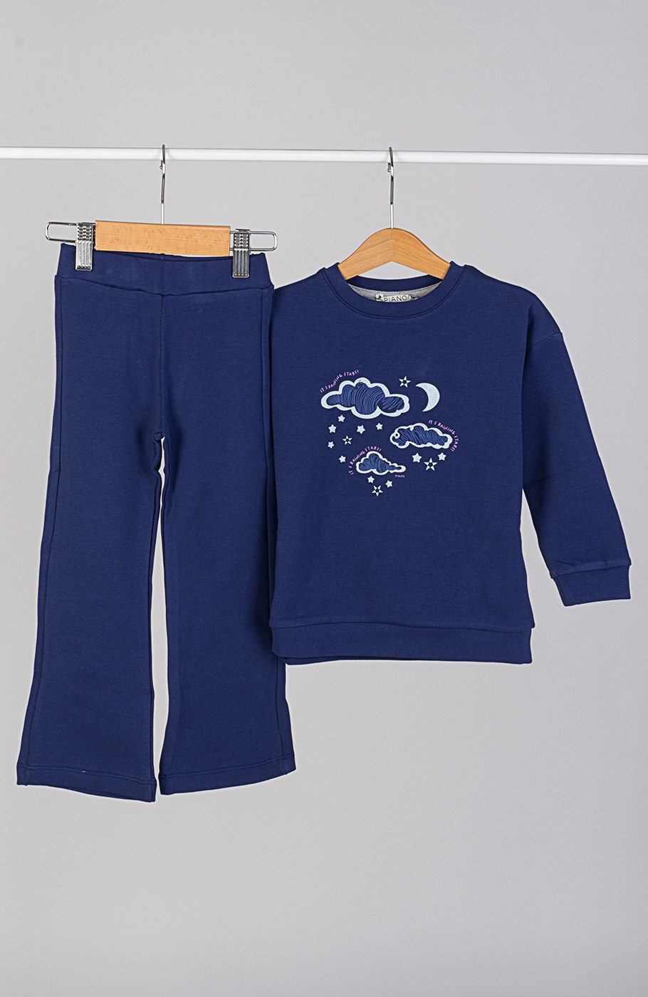 بلوز فاینریب دمپا گت دار (ست با کد 10551)