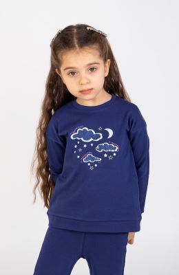 بلوز فاینریب دمپا گت دار (ست با کد 10551)