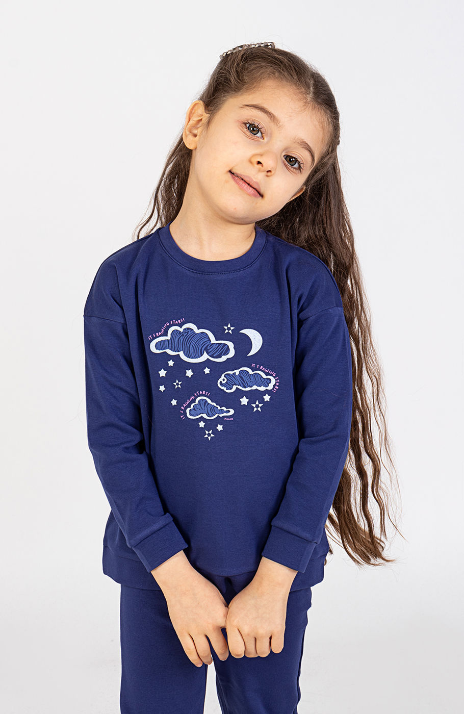 بلوز فاینریب دمپا گت دار (ست با کد 10551)