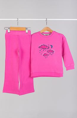 بلوز فاینریب دمپا گت دار (ست با کد 10551)