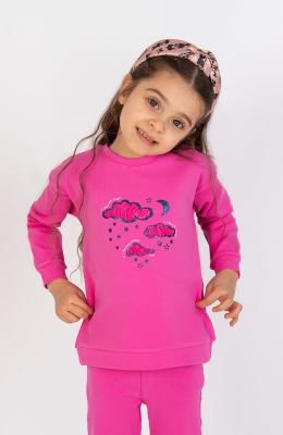 بلوز فاینریب دمپا گت دار (ست با کد 10551)