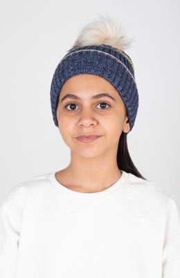 کلاه بافت رنگارنگ