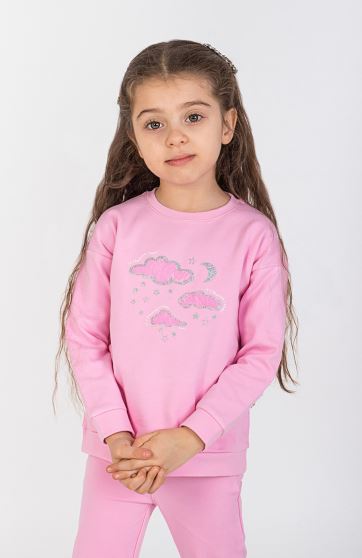 بلوز فاینریب دمپا گت دار (ست با کد 10551)