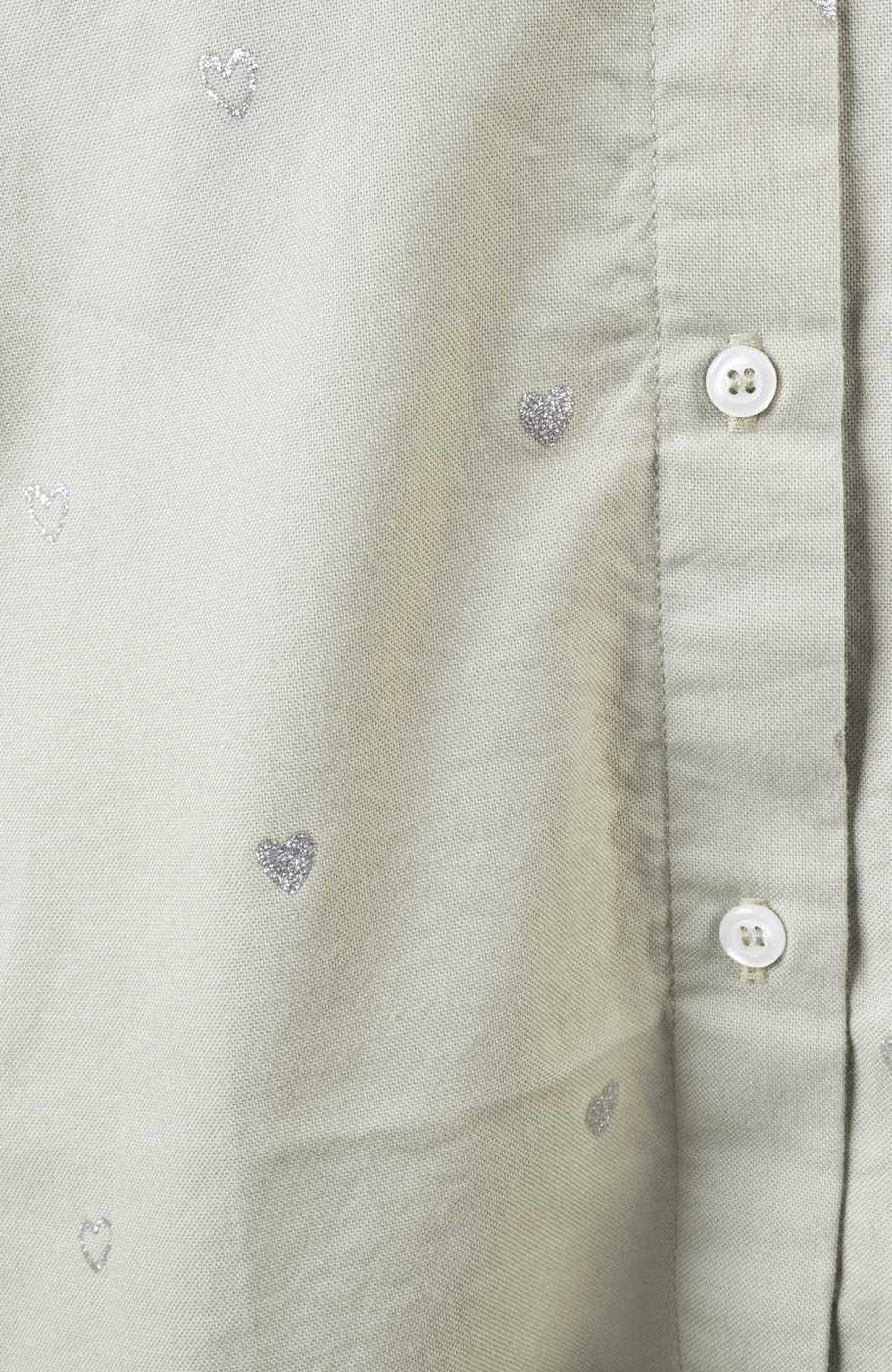 شومیز آکسفورد آستین بلند دمپا هلال