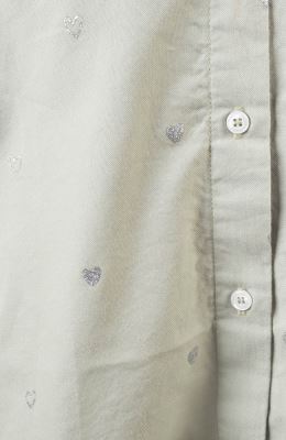 شومیز آکسفورد آستین بلند دمپا هلال