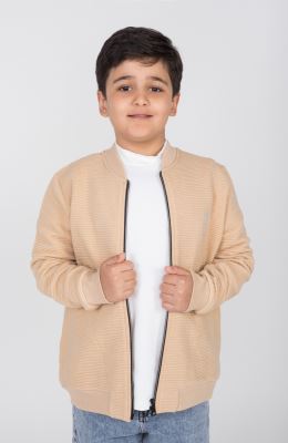 بامر جکت ژاکارد فیتیله‌ای راه راه