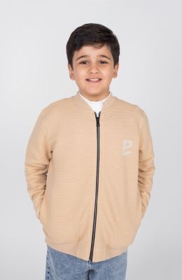 بامر جکت ژاکارد فیتیله‌ای راه راه