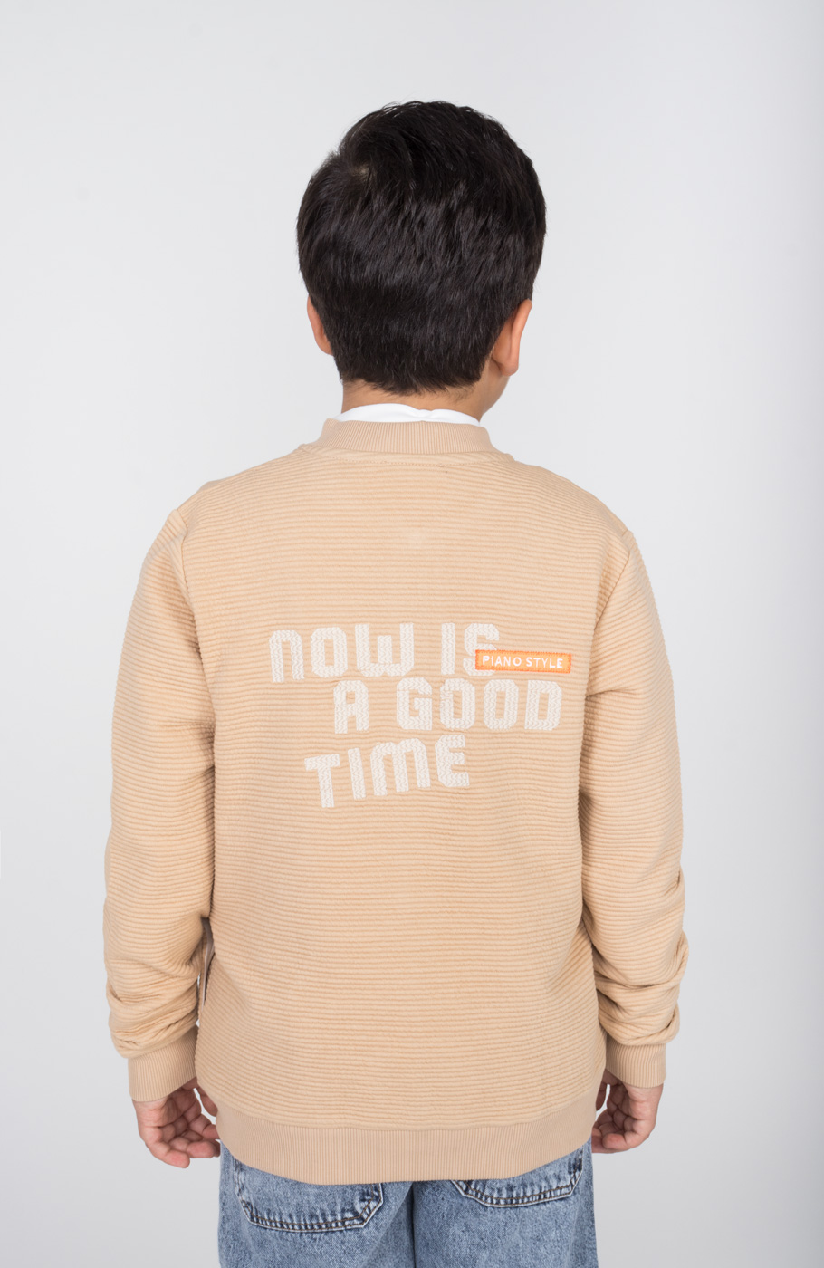 بامر جکت ژاکارد فیتیله‌ای راه راه