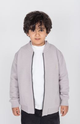 بامر جکت ژاکارد فیتیله‌ای راه راه