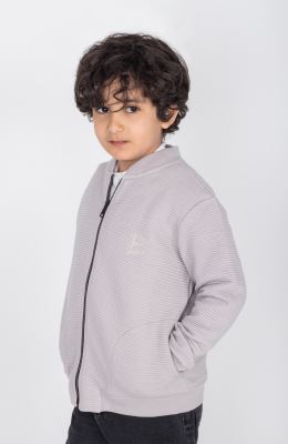 بامر جکت ژاکارد فیتیله‌ای راه راه