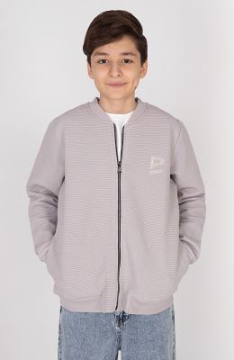 بامر جکت ژاکارد فیتیله‌ای راه راه