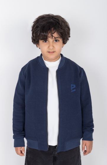 بامر جکت ژاکارد فیتیله‌ای راه راه