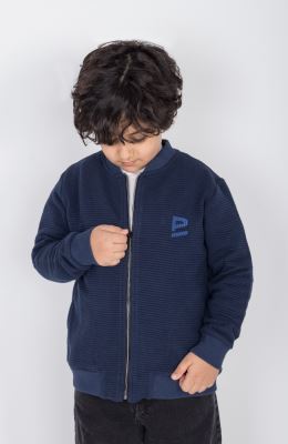 بامر جکت ژاکارد فیتیله‌ای راه راه