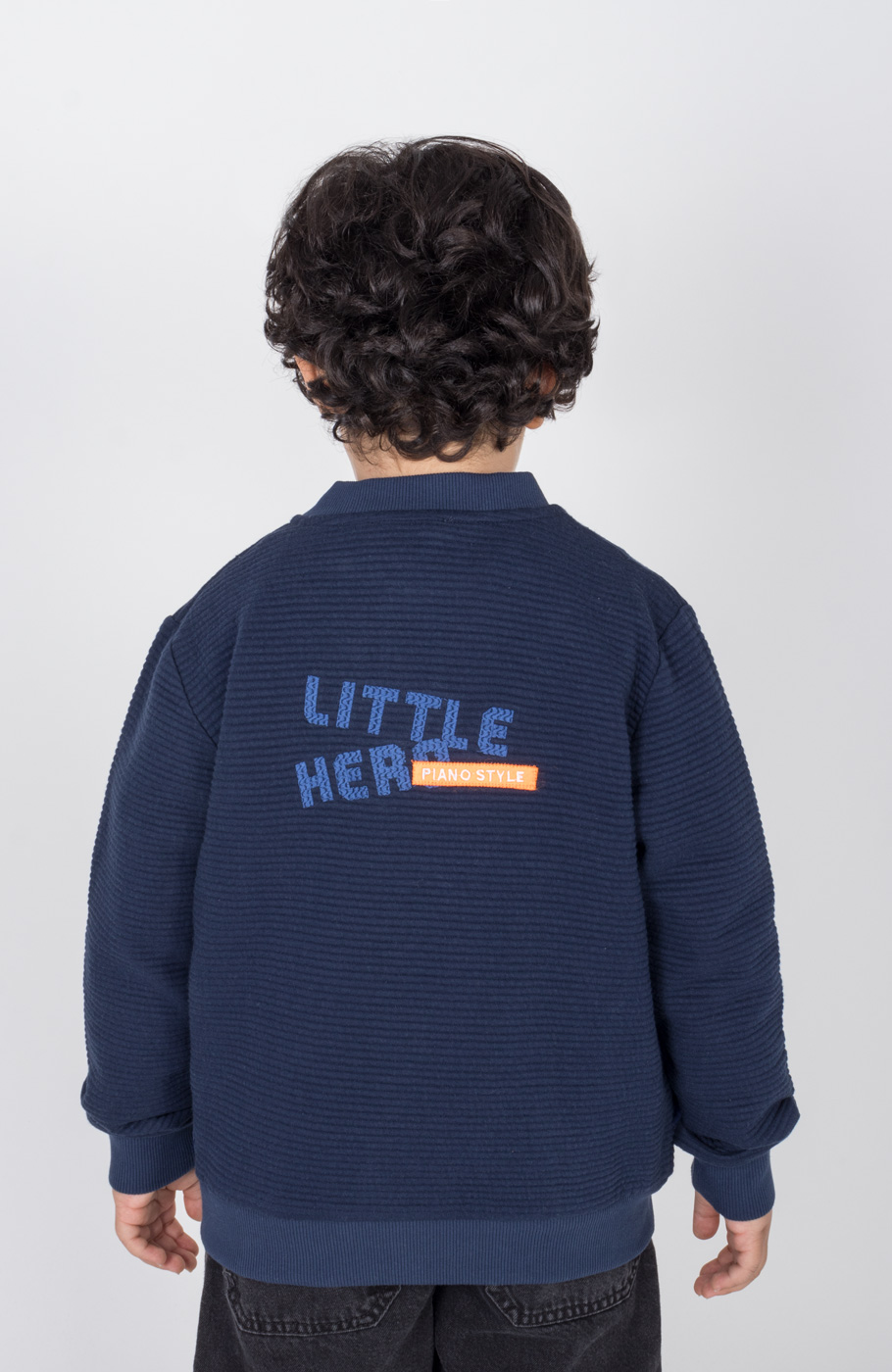 بامر جکت ژاکارد فیتیله‌ای راه راه