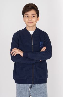 بامر جکت ژاکارد فیتیله‌ای راه راه