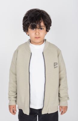 بامر جکت ژاکارد فیتیله‌ای راه راه